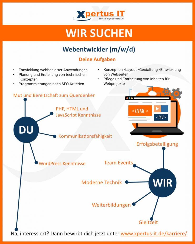 Wir suchen - Deine Chancen!