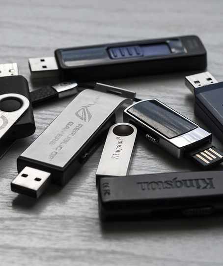 Gekaufte USB-Sticks