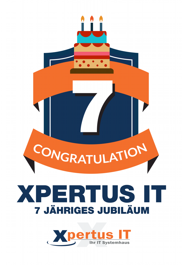 Xpertus IT - 7-jähriges Jubiläum