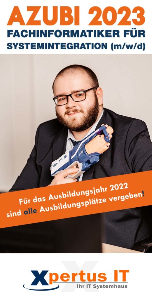 Unser Ausbildungsplätze für das Jahr 2022 sind nun alle vergeben!