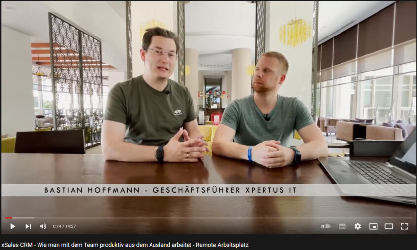 xSales CRM – Bastian und Tristan berichten aus der Türkei