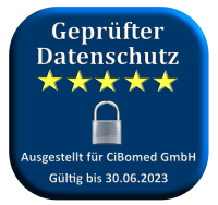Datenschutzsiegel dark bg-2023